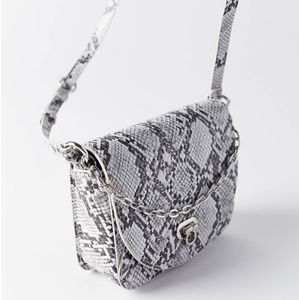 NWT Urban Outfitters Snakeskin Chain Crossbody